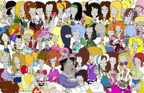 rodger american dad|roger american dad female personas.